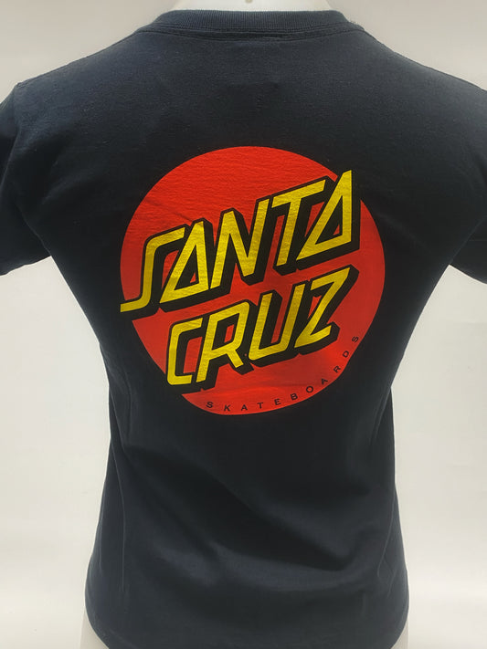 Santa Cruz Dot Logo T shirt Youth Small